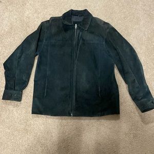 Men’s Brandini suede full zip jacket